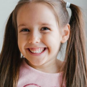 Smiling young girl